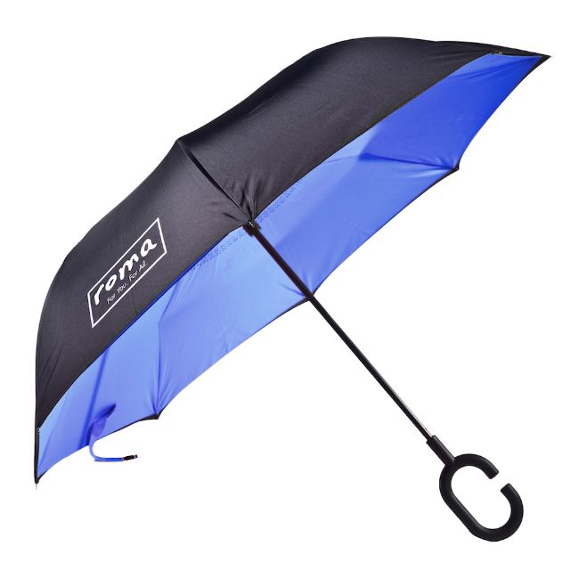 Roma Inverted Blue Umbrella