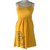 Baylor University Logo Yellow Swarovski Crystal Dress