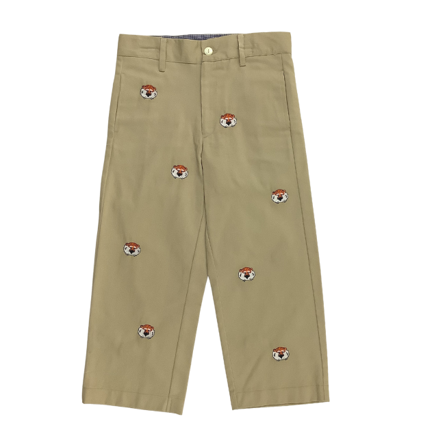 Auburn University Vive La Fete Collegiate Hand Embroidered Boys Pants