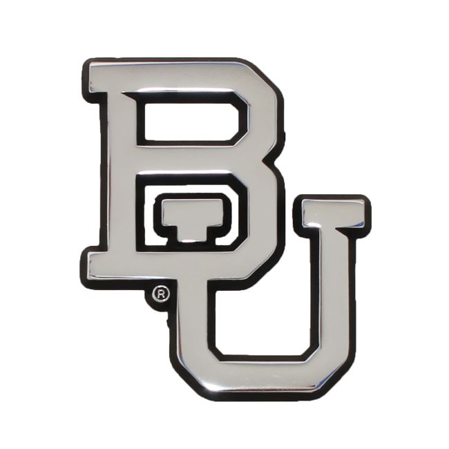 Baylor University Chrome Auto Emblem