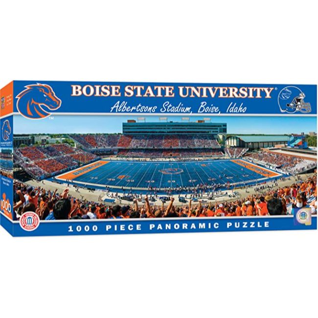 Boise State University - Albertsons Stadium 1000 Piece Panoramic Puzzle