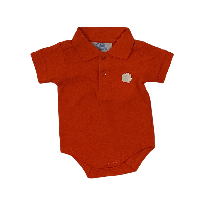 Clemson University Boys Polo Romper