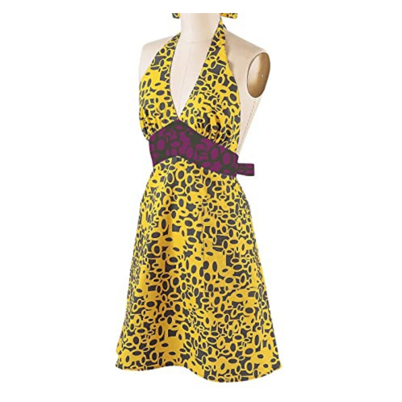 Honeycomb Halter Apron