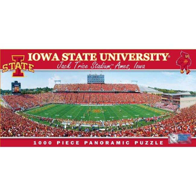 Iowa State University - Jack Trice Panoramic Stadium 1000 Piece Puzzle