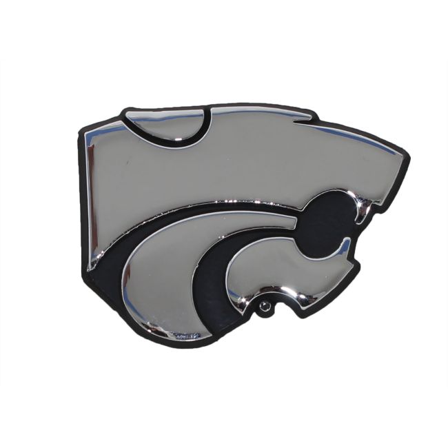 Kansas State University Chrome Auto Emblem