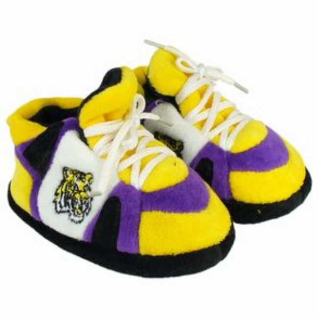 LSU Tigers Comfy Baby Slippers