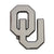 University of Oklahoma Chrome Auto Emblem
