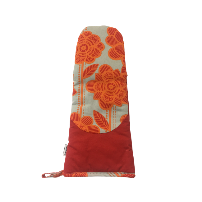 Orange Tart Oven Mitt