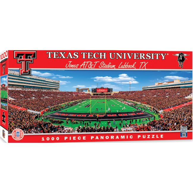 Texas Tech University Jones AT&amp;T Stadium Panoramic Stadium 1000 Piece Puzzle